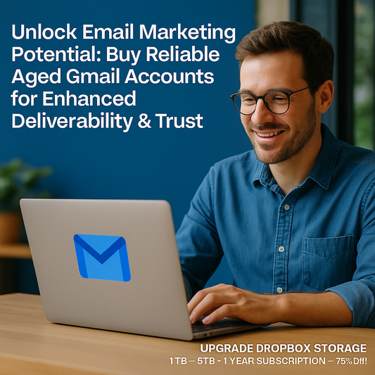 Unlock Email Marketing Potential: Buy Reliable Aged Gmail Accounts for Enhanced Deliverability & Trust