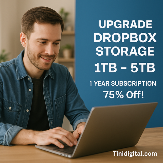 Unlock Affordable Large Dropbox Storage: Get 1TB–5TB Cloud Space Just from $39/Year for Seamless Backup & File Sharing