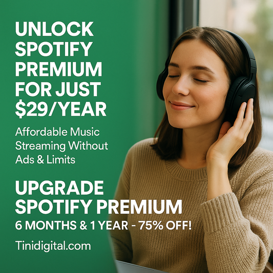 Unlock Spotify Premium for Just $29/Year – Affordable Music Streaming Without Ads & Limits
