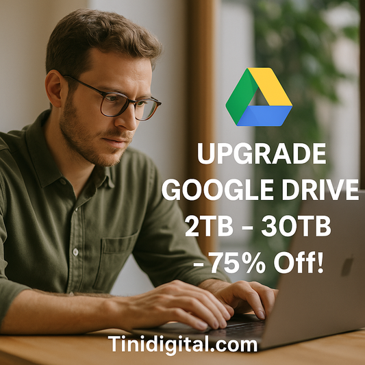 Unlock Massive Cloud Storage: Google Drive 2TB–30TB Lifetime Plan (2-Year Warranty) from $39/Year – Secure, Cost-Effective Data Solution