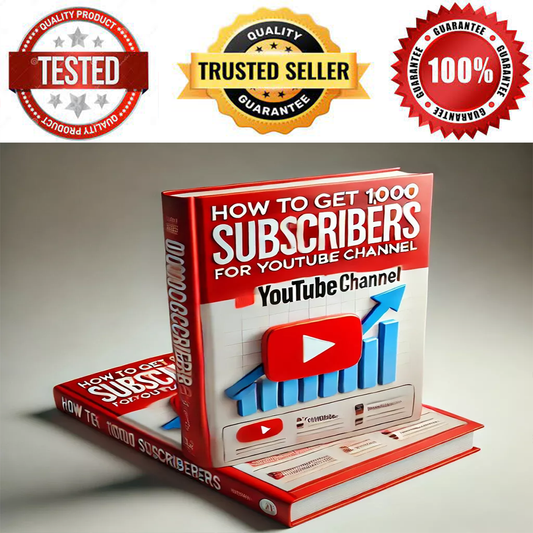1000 Subscribers On YouTube Channel - Safe & Effective