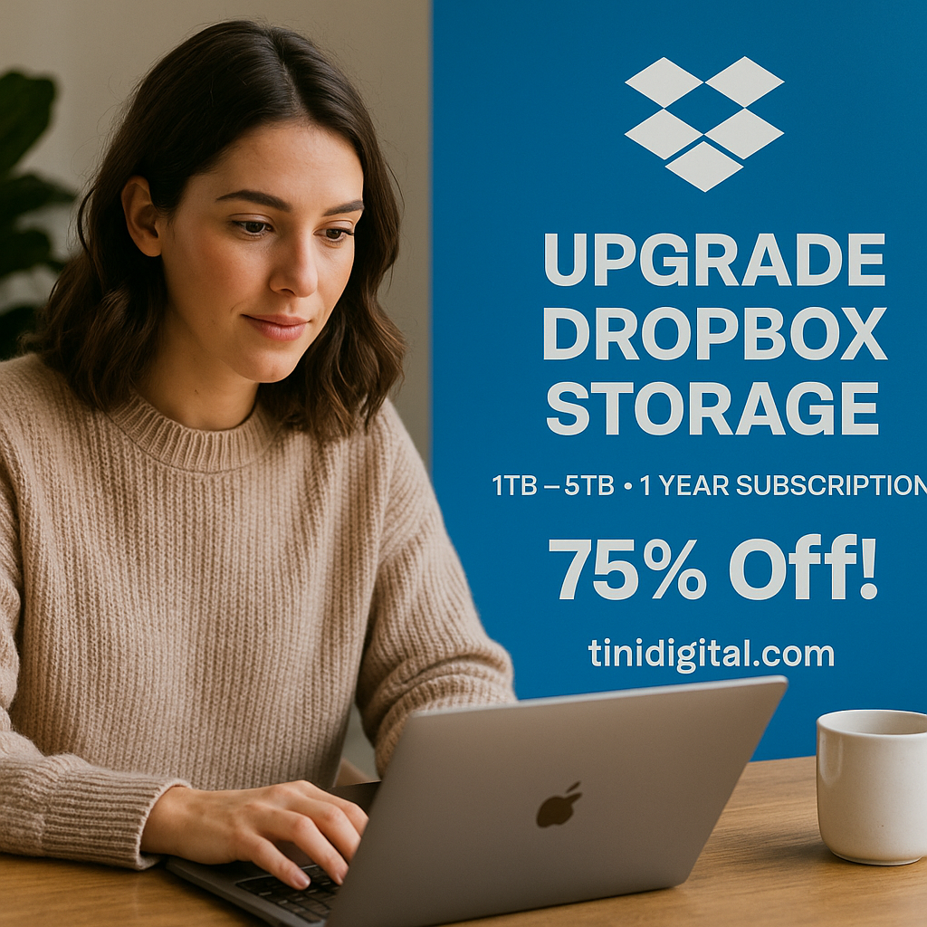 Unlock Massive Storage: Get Dropbox 1TB–5TB Annual Plans from $39—Affordable Big Cloud Space for All Your Files