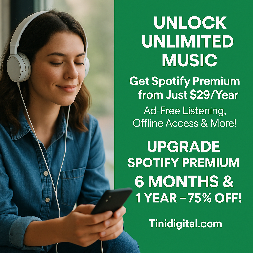 Unlock Unlimited Music: Get Spotify Premium from Just $29/Year – Ad-Free Listening, Offline Access & More!