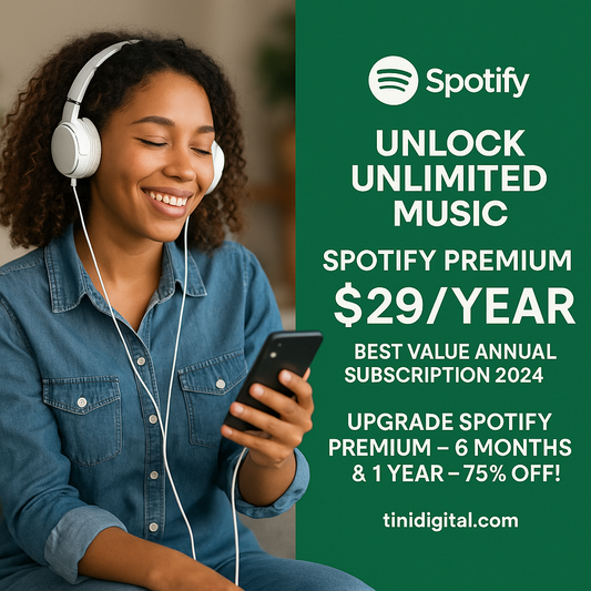 Unlock Unlimited Music: Spotify Premium for Only $29/Year – Best Value Annual Subscription 2024