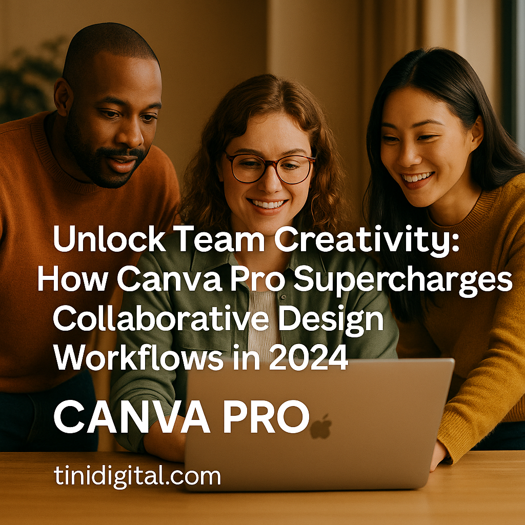Unlock Team Creativity: How Canva Pro Supercharges Collaborative Design Workflows in 2024