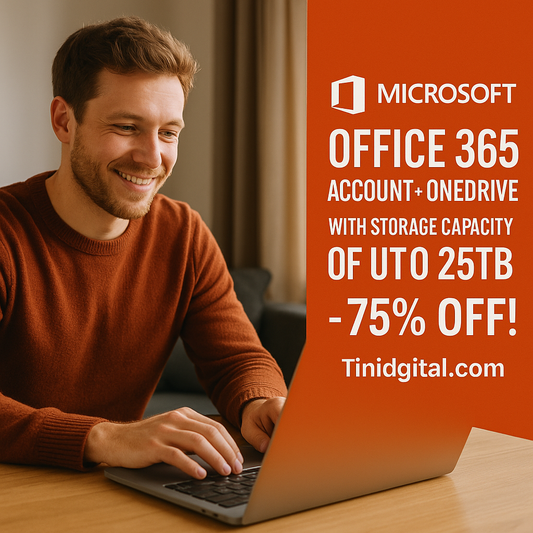 Unlock 25TB Cloud Storage: Buy Microsoft Office 365 Account + OneDrive from $39/Year – Best Value for Massive Data Needs