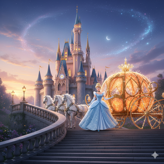 Editable Cinderella Video Invitation, Princess Royal Birthday Video Invite, Girl Party Video Template, Custom Canva Digital Download